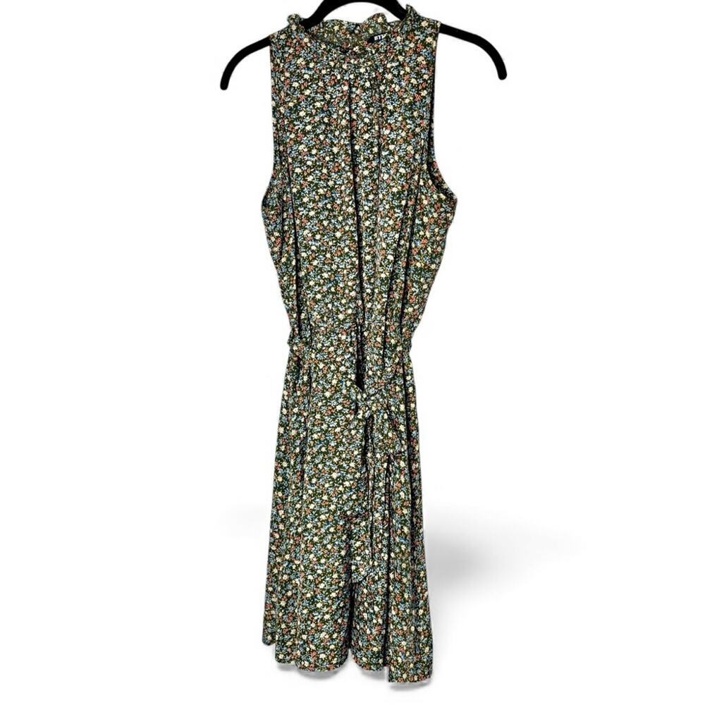 Elegant Floral Midi Dress